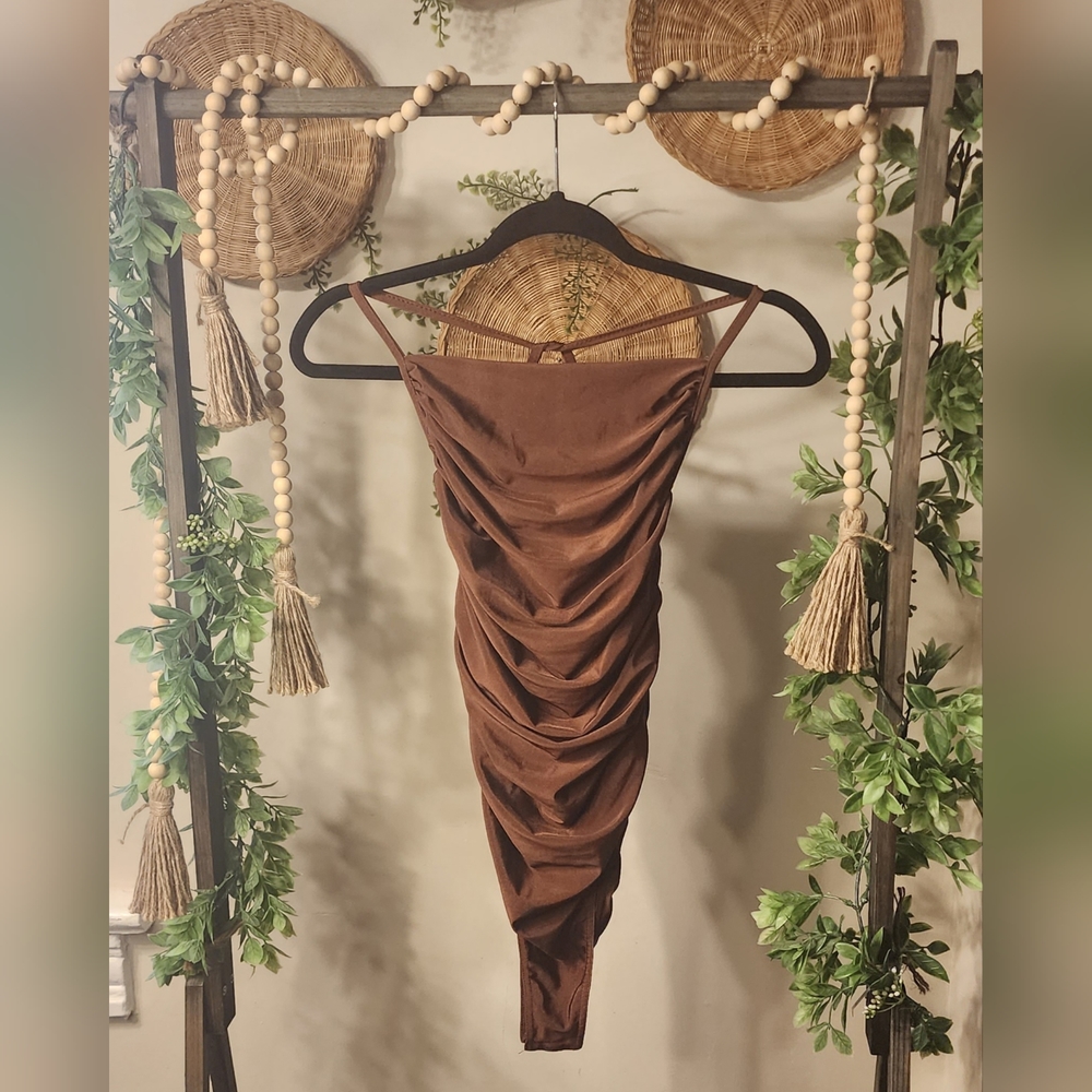 Intimate Ruched Bodysuit (NWOT)